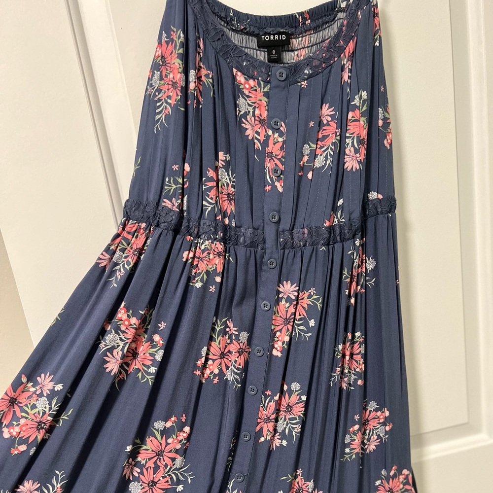 Torrid Floral Dress, Size 0x